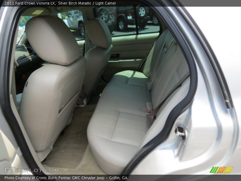 Silver Birch Metallic / Light Camel 2011 Ford Crown Victoria LX