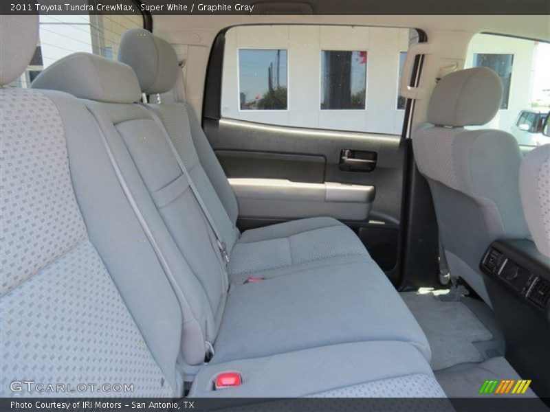 Super White / Graphite Gray 2011 Toyota Tundra CrewMax