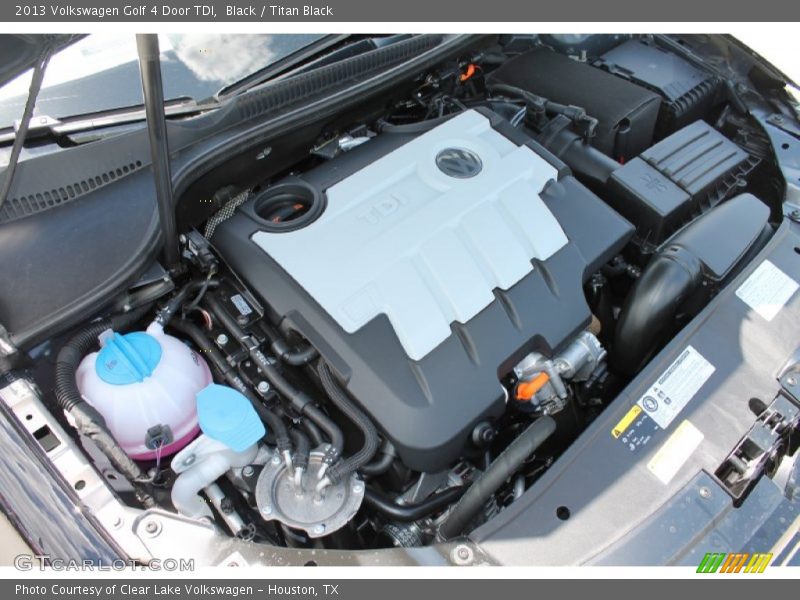 Black / Titan Black 2013 Volkswagen Golf 4 Door TDI