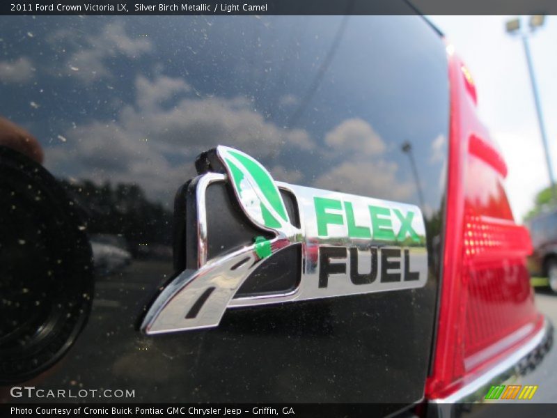 Silver Birch Metallic / Light Camel 2011 Ford Crown Victoria LX