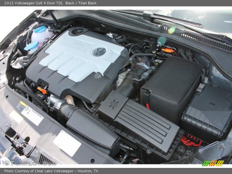 Black / Titan Black 2013 Volkswagen Golf 4 Door TDI