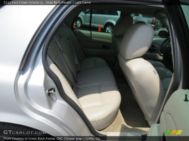 Silver Birch Metallic / Light Camel 2011 Ford Crown Victoria LX