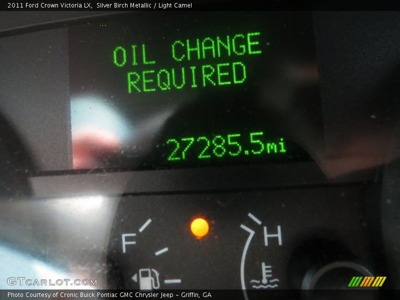 Silver Birch Metallic / Light Camel 2011 Ford Crown Victoria LX