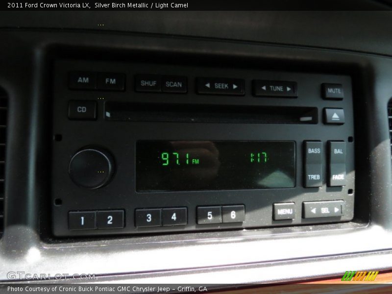 Silver Birch Metallic / Light Camel 2011 Ford Crown Victoria LX