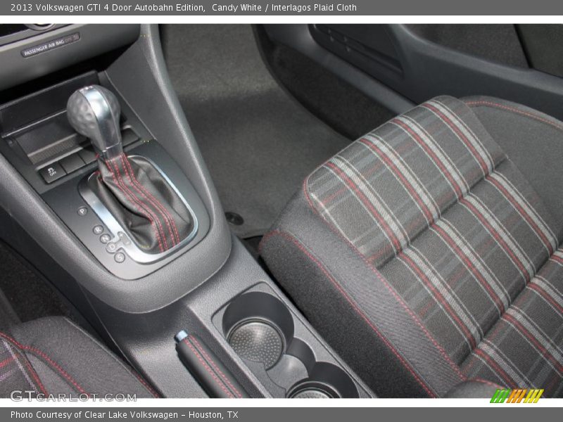 Candy White / Interlagos Plaid Cloth 2013 Volkswagen GTI 4 Door Autobahn Edition