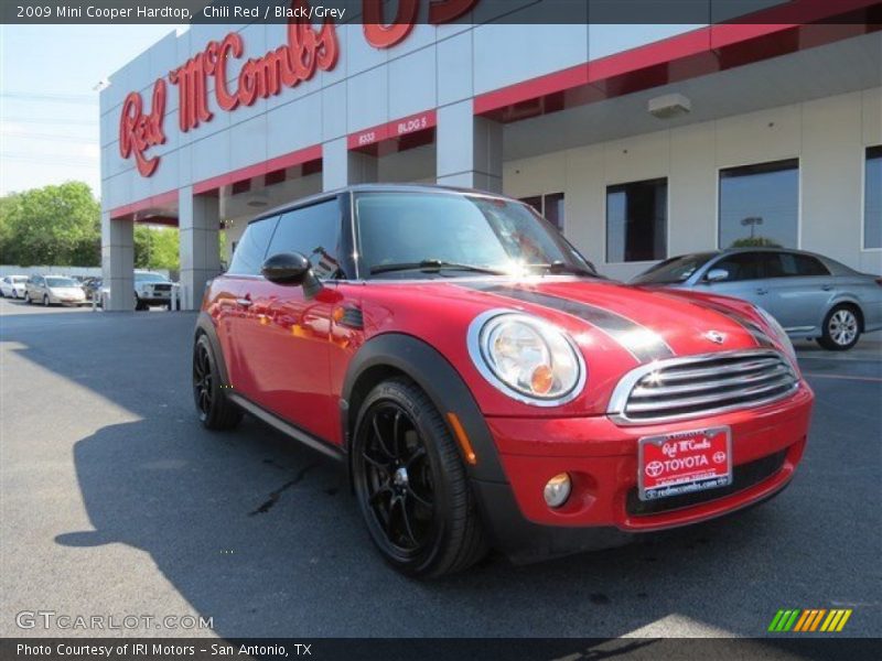 Chili Red / Black/Grey 2009 Mini Cooper Hardtop