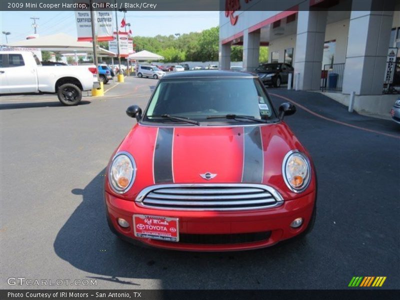 Chili Red / Black/Grey 2009 Mini Cooper Hardtop