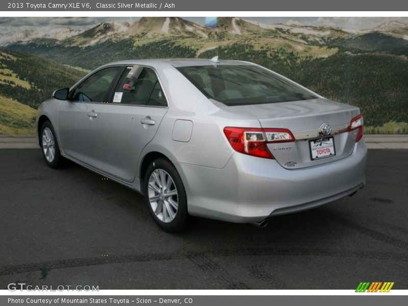 Classic Silver Metallic / Ash 2013 Toyota Camry XLE V6