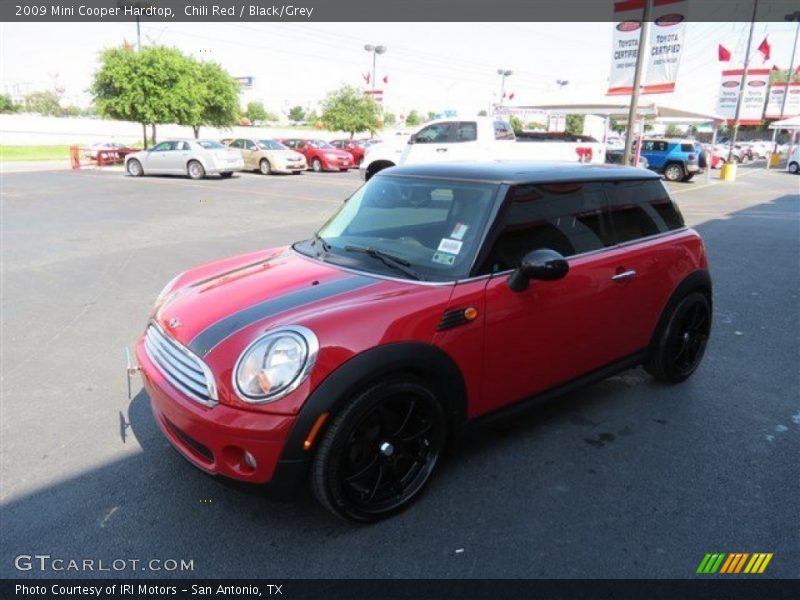 Chili Red / Black/Grey 2009 Mini Cooper Hardtop