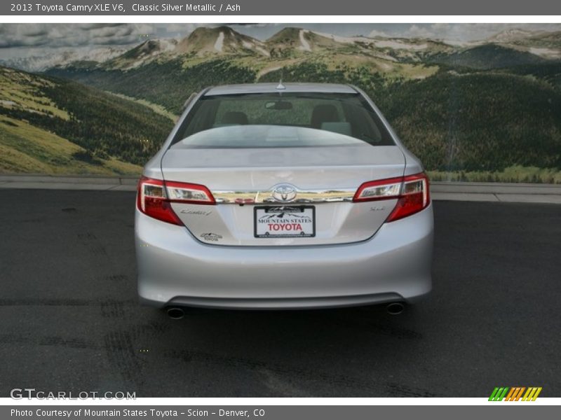 Classic Silver Metallic / Ash 2013 Toyota Camry XLE V6