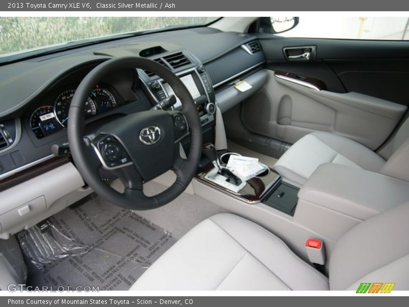 Classic Silver Metallic / Ash 2013 Toyota Camry XLE V6