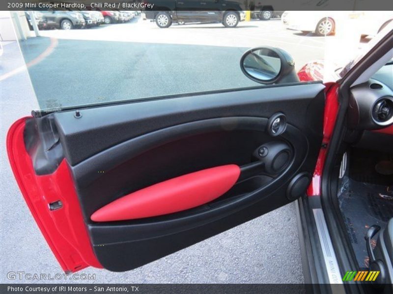 Chili Red / Black/Grey 2009 Mini Cooper Hardtop