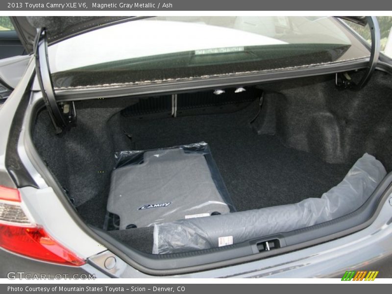 Magnetic Gray Metallic / Ash 2013 Toyota Camry XLE V6