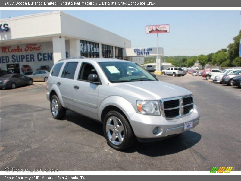 Bright Silver Metallic / Dark Slate Gray/Light Slate Gray 2007 Dodge Durango Limited