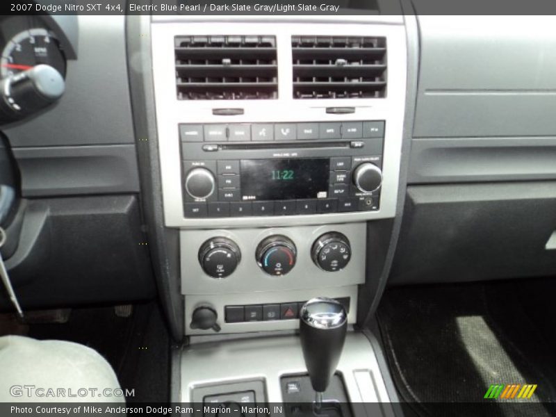 Electric Blue Pearl / Dark Slate Gray/Light Slate Gray 2007 Dodge Nitro SXT 4x4