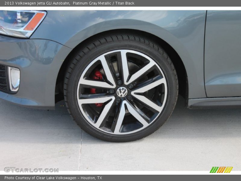 Platinum Gray Metallic / Titan Black 2013 Volkswagen Jetta GLI Autobahn