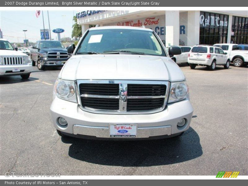 Bright Silver Metallic / Dark Slate Gray/Light Slate Gray 2007 Dodge Durango Limited