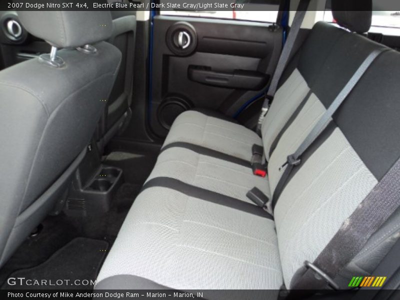 Electric Blue Pearl / Dark Slate Gray/Light Slate Gray 2007 Dodge Nitro SXT 4x4
