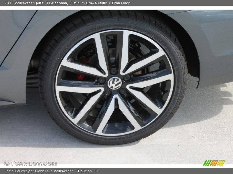 Platinum Gray Metallic / Titan Black 2013 Volkswagen Jetta GLI Autobahn