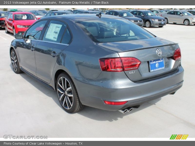 Platinum Gray Metallic / Titan Black 2013 Volkswagen Jetta GLI Autobahn