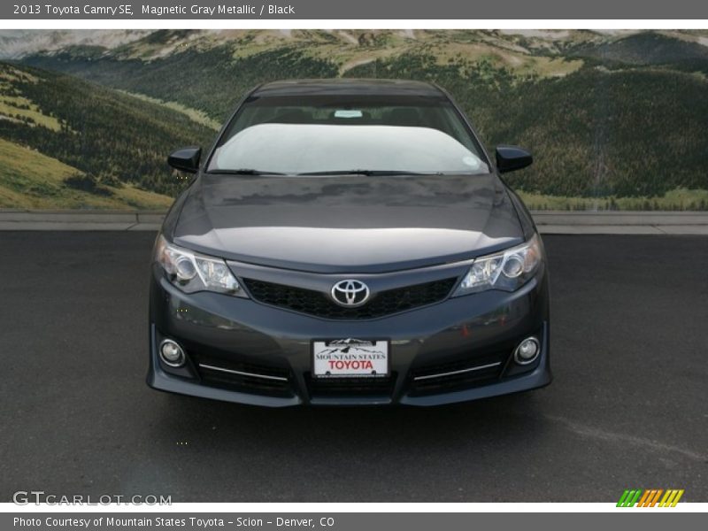 Magnetic Gray Metallic / Black 2013 Toyota Camry SE