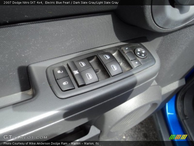 Electric Blue Pearl / Dark Slate Gray/Light Slate Gray 2007 Dodge Nitro SXT 4x4
