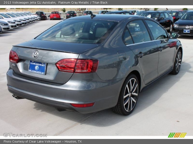 Platinum Gray Metallic / Titan Black 2013 Volkswagen Jetta GLI Autobahn