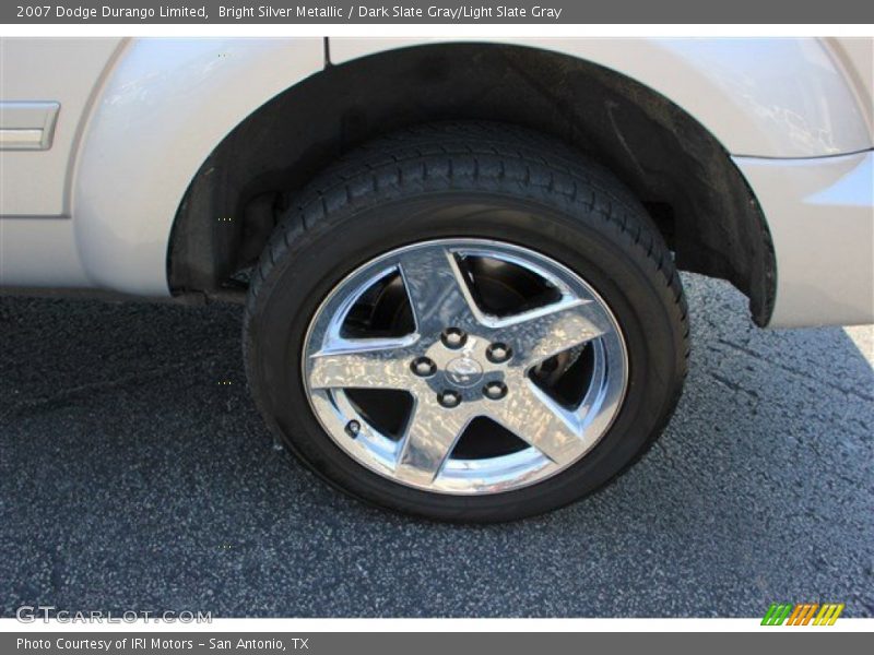 Bright Silver Metallic / Dark Slate Gray/Light Slate Gray 2007 Dodge Durango Limited