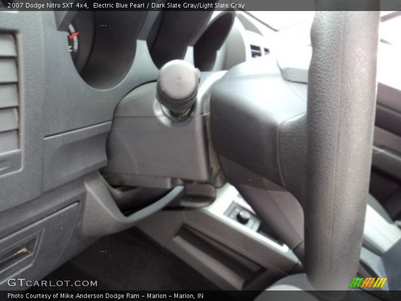 Electric Blue Pearl / Dark Slate Gray/Light Slate Gray 2007 Dodge Nitro SXT 4x4