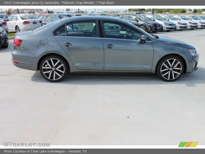 Platinum Gray Metallic / Titan Black 2013 Volkswagen Jetta GLI Autobahn