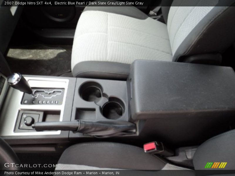 Electric Blue Pearl / Dark Slate Gray/Light Slate Gray 2007 Dodge Nitro SXT 4x4