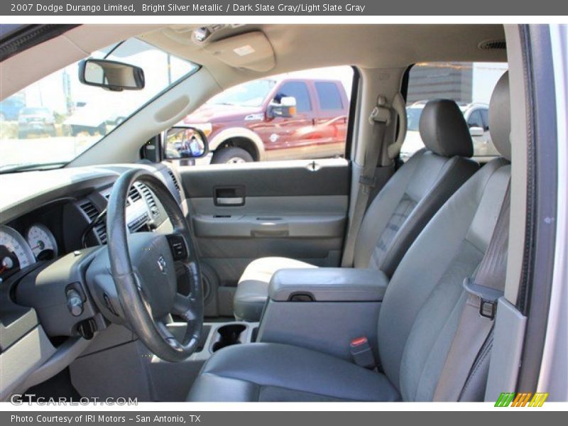 Bright Silver Metallic / Dark Slate Gray/Light Slate Gray 2007 Dodge Durango Limited