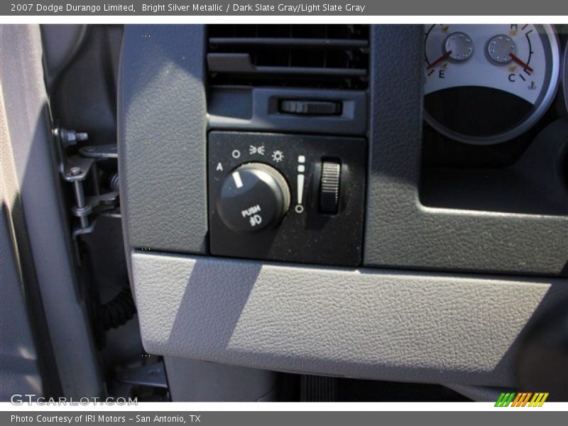 Bright Silver Metallic / Dark Slate Gray/Light Slate Gray 2007 Dodge Durango Limited