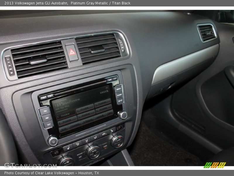 Platinum Gray Metallic / Titan Black 2013 Volkswagen Jetta GLI Autobahn
