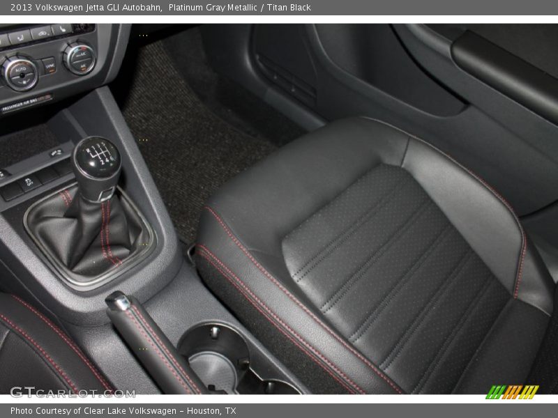 Platinum Gray Metallic / Titan Black 2013 Volkswagen Jetta GLI Autobahn