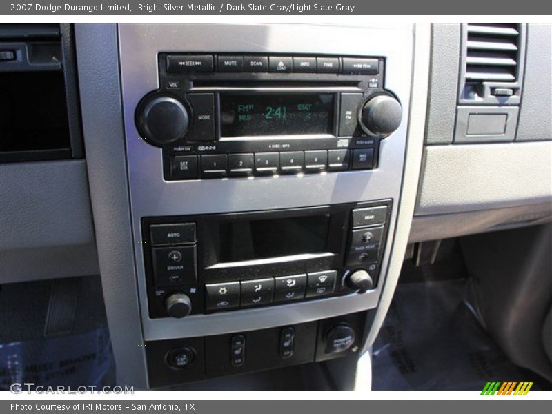 Bright Silver Metallic / Dark Slate Gray/Light Slate Gray 2007 Dodge Durango Limited