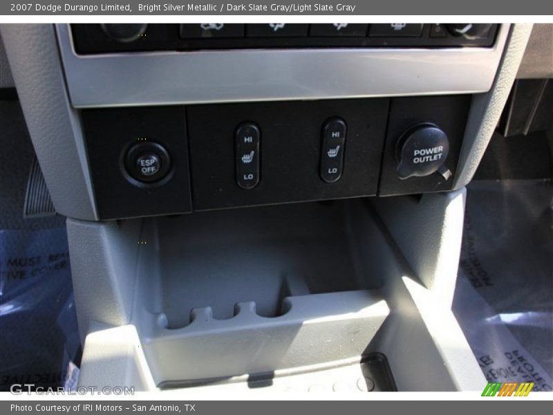 Bright Silver Metallic / Dark Slate Gray/Light Slate Gray 2007 Dodge Durango Limited