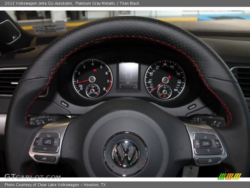 Platinum Gray Metallic / Titan Black 2013 Volkswagen Jetta GLI Autobahn