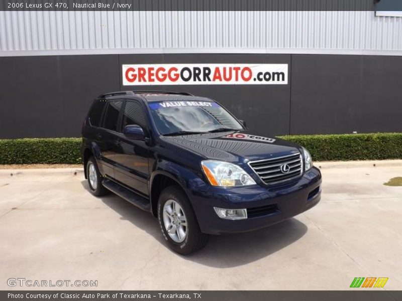 Nautical Blue / Ivory 2006 Lexus GX 470