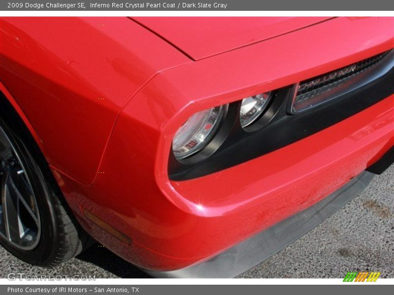 Inferno Red Crystal Pearl Coat / Dark Slate Gray 2009 Dodge Challenger SE