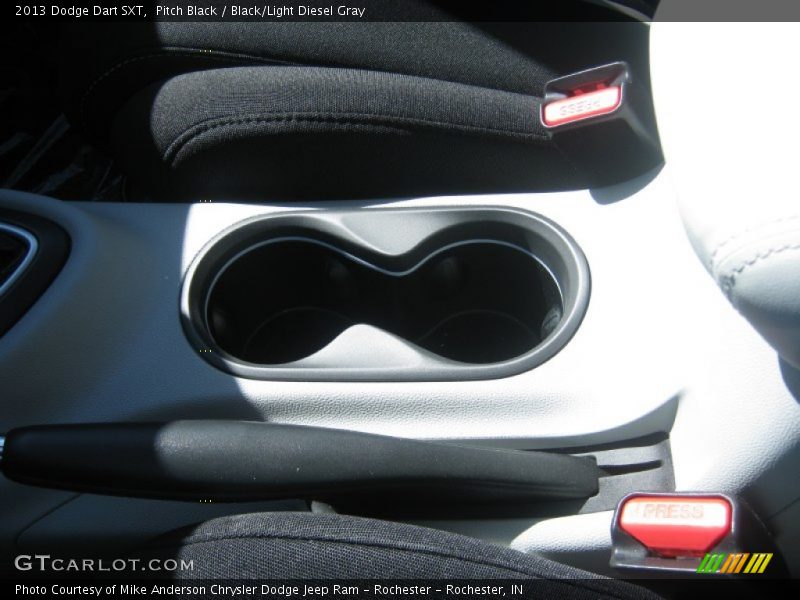 Pitch Black / Black/Light Diesel Gray 2013 Dodge Dart SXT