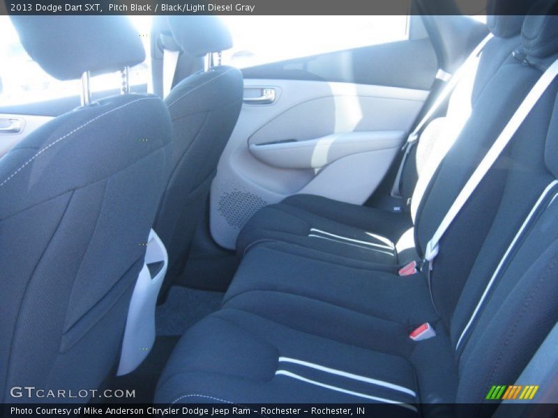 Pitch Black / Black/Light Diesel Gray 2013 Dodge Dart SXT