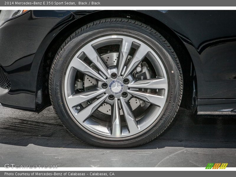 Black / Black 2014 Mercedes-Benz E 350 Sport Sedan