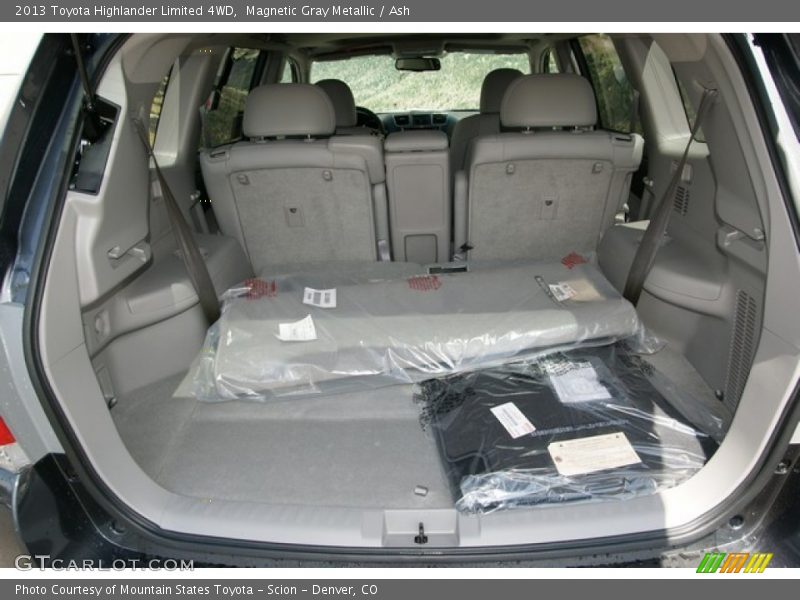 Magnetic Gray Metallic / Ash 2013 Toyota Highlander Limited 4WD