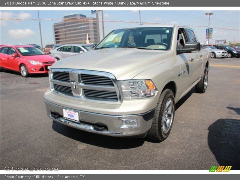 Stone White / Dark Slate/Medium Graystone 2010 Dodge Ram 1500 Lone Star Crew Cab 4x4