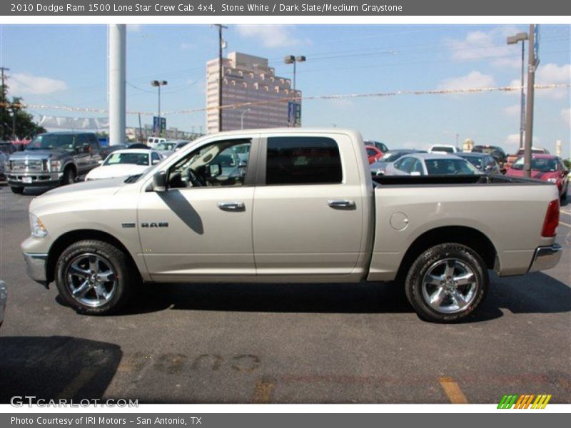 Stone White / Dark Slate/Medium Graystone 2010 Dodge Ram 1500 Lone Star Crew Cab 4x4
