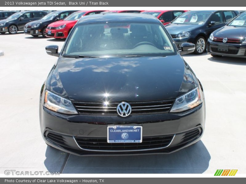 Black Uni / Titan Black 2013 Volkswagen Jetta TDI Sedan