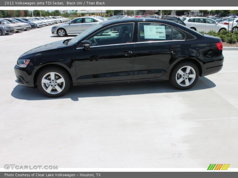 Black Uni / Titan Black 2013 Volkswagen Jetta TDI Sedan