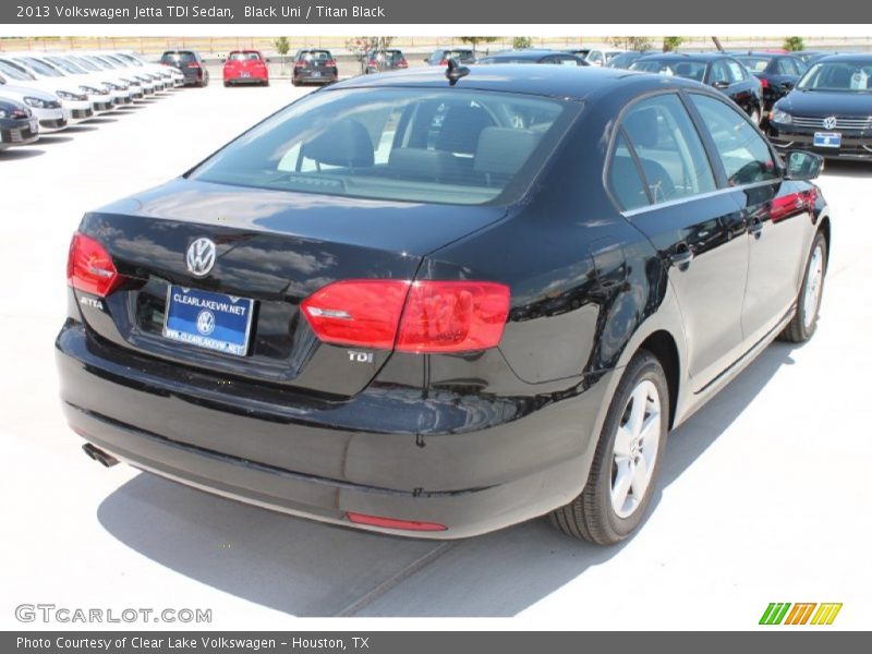 Black Uni / Titan Black 2013 Volkswagen Jetta TDI Sedan