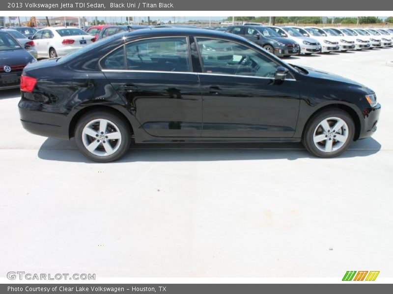 Black Uni / Titan Black 2013 Volkswagen Jetta TDI Sedan